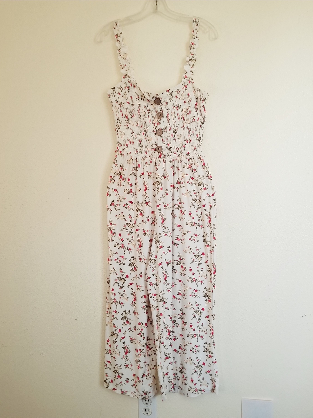 Floral Jump Suit
